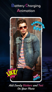 اسکرین شات 4 برنامه Battery Charging Animation
