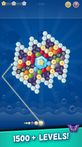 اسکرین شات 5 بازی Spinning Bubble Cloud: Match-3