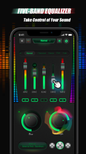 اسکرین شات 3 برنامه Equalizer - volume booster