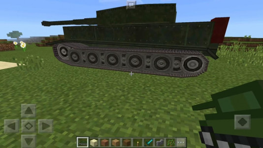اسکرین شات 1 بازی Tank mod for mcpe