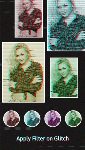 اسکرین شات 3 برنامه Glitch Photo and Video Editor