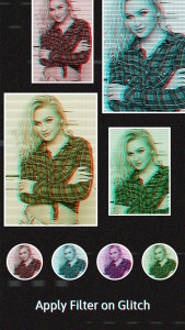 اسکرین شات 3 برنامه Glitch Photo and Video Editor