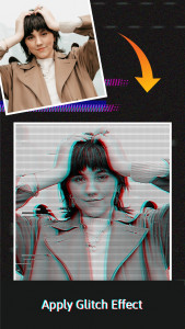 اسکرین شات 2 برنامه Glitch Photo and Video Editor