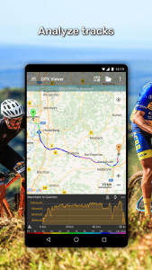 اسکرین شات 3 برنامه GPX Viewer: Hike & Bike