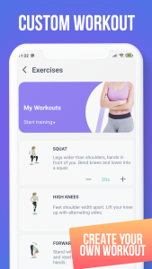 اسکرین شات 3 برنامه Cardio Workout