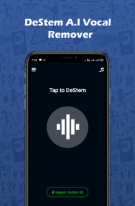 اسکرین شات 1 برنامه AI Vocal Remover Karaoke Maker