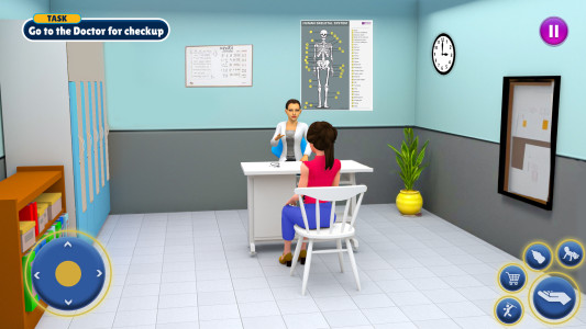 اسکرین شات 3 بازی Twins Mother Simulator Game 3D