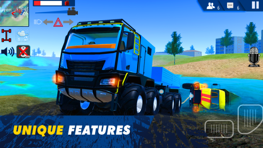 اسکرین شات 2 بازی Offroad Simulator Online 4x4