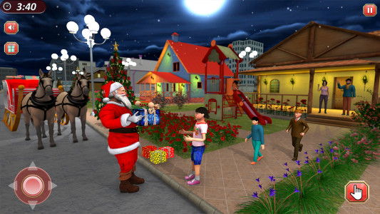 اسکرین شات 3 بازی Christmas Flying Santa Gift