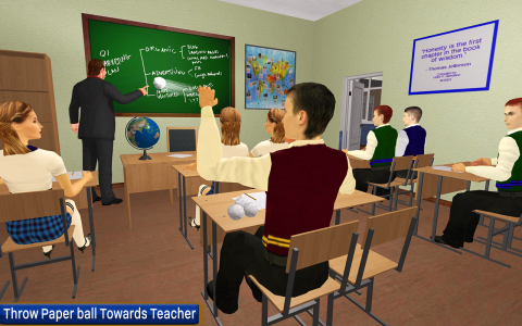 اسکرین شات 2 بازی High School Gangster Life