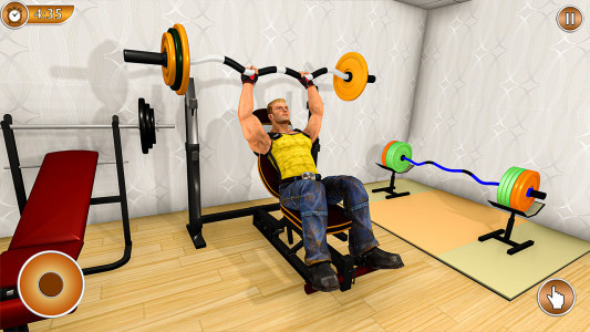 اسکرین شات 1 بازی Idle Fitness Gym Workout Games