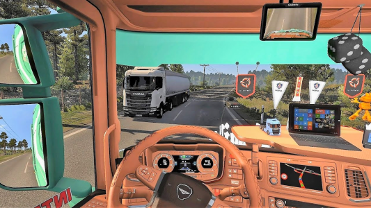 اسکرین شات 3 بازی Oil Tanker: Truck Simulator 3d