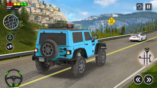 اسکرین شات 3 بازی Offroad Jeep Driving Car Games
