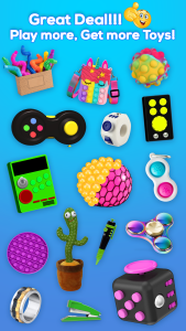 اسکرین شات 7 بازی Fidget Toys Trading: Pop it