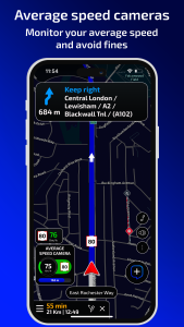 اسکرین شات 6 برنامه Radarbot Speed Camera Detector