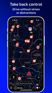 اسکرین شات 5 برنامه Radarbot Speed Camera Detector