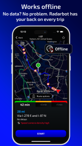 اسکرین شات 7 برنامه Radarbot: Radar Detector, GPS