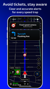 اسکرین شات 3 برنامه Radarbot: Radar Detector, GPS