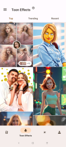 اسکرین شات 5 برنامه ToonMe photo cartoon maker