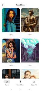 اسکرین شات 8 برنامه ToonMe - cartoons from photos