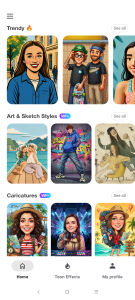 اسکرین شات 6 برنامه ToonMe - cartoons from photos