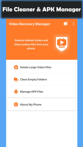 اسکرین شات 6 برنامه Deleted Video Recovery