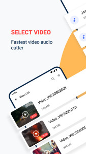 اسکرین شات 2 برنامه Video Cutter, Cropper, Audio C