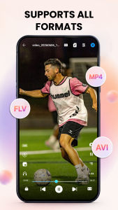 اسکرین شات 2 برنامه HDx Video Player all formats