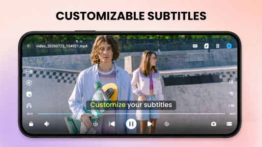 اسکرین شات 8 برنامه HDx Video Player all formats