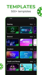 اسکرین شات 1 برنامه Intro Maker -Outro Video Maker