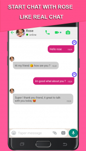 اسکرین شات 5 برنامه Black pink fake call video