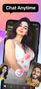 اسکرین شات 1 برنامه LivChat - live video chat