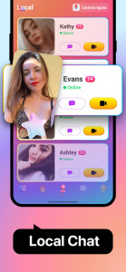 اسکرین شات 5 برنامه LivChat - live video chat