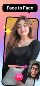 اسکرین شات 3 برنامه LivChat - live video chat