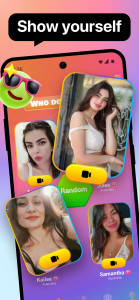 اسکرین شات 4 برنامه LivChat - live video chat