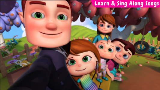 اسکرین شات 2 برنامه English Nursery Rhymes Offline