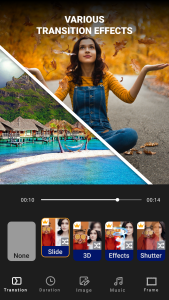 اسکرین شات 3 برنامه Slideshow - Photo Video Maker