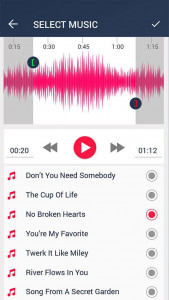 اسکرین شات 3 برنامه Music video - photo slideshow