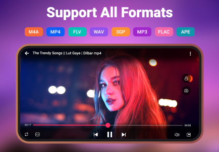 اسکرین شات 1 برنامه Video Player - Media Player