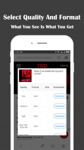 اسکرین شات 2 برنامه All Video Downloader