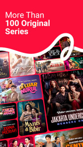 اسکرین شات 3 برنامه Vidio: Sports, Movies, Series