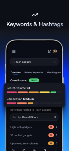 اسکرین شات 4 برنامه vidIQ for YouTube & Instagram