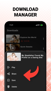 اسکرین شات 6 برنامه All Video Downloader Master