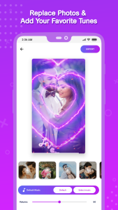 اسکرین شات 4 برنامه Vido : Video Status Maker