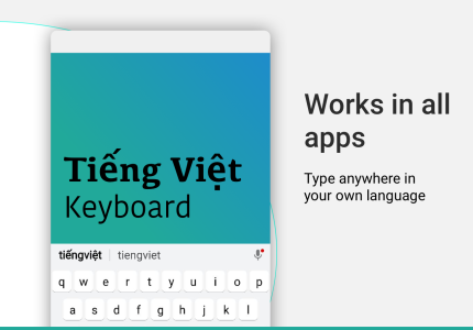 اسکرین شات 6 برنامه Vietnamese Keyboard