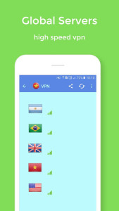 اسکرین شات 2 برنامه Vietnam VPN Browser - Power VPN Online