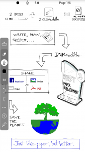 اسکرین شات 4 برنامه INKredible-Handwriting Note