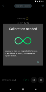 اسکرین شات 5 برنامه Digital Compass