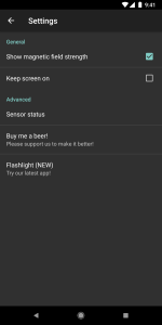 اسکرین شات 6 برنامه Digital Compass