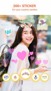 اسکرین شات 5 برنامه Photo stickers & Photo editor